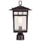 Nuvo Cove Neck Outdoor Large Post Lantern 1 Light Rustic Bronze Finish 60/5952 - alternate 5